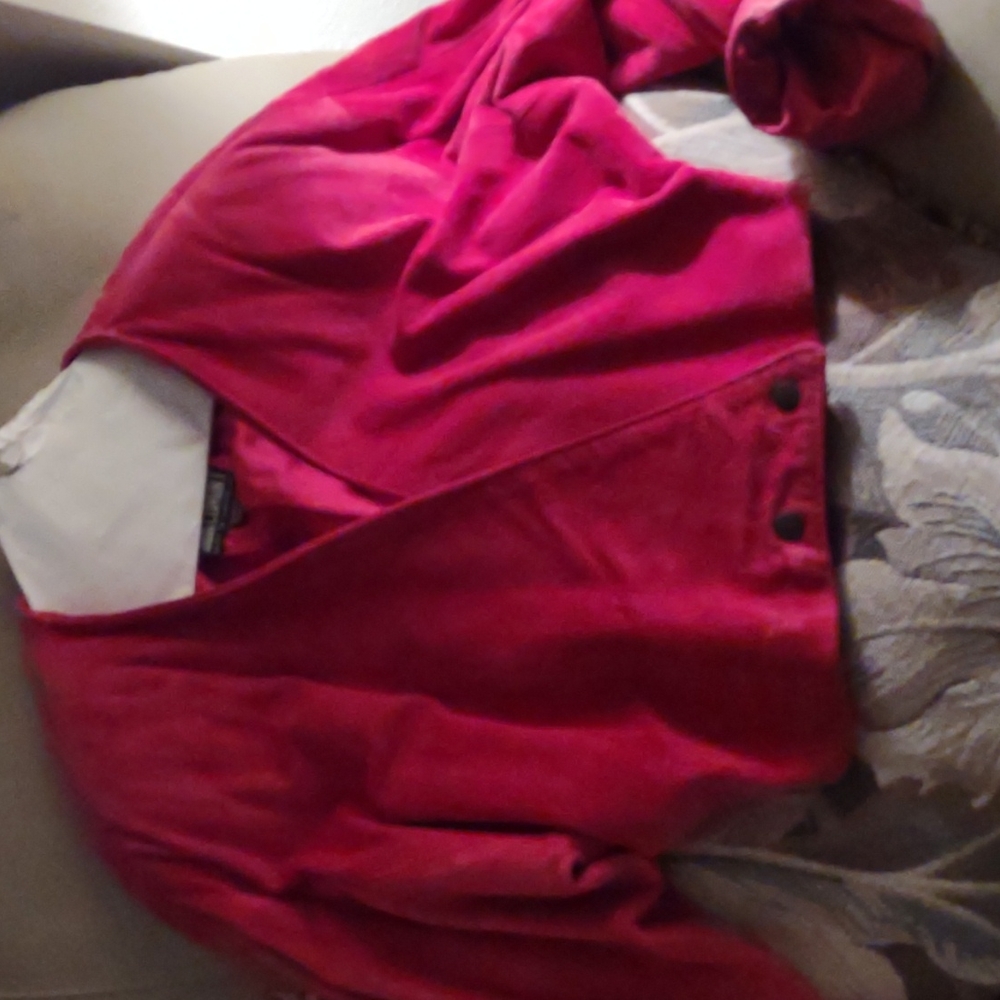 SUEDE JACKET and matching skirt